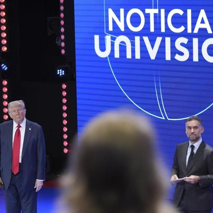 Trump was asked to name three nice things about Harris. His response sounded like hers